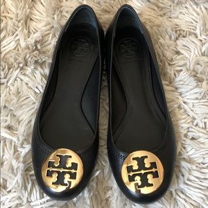 Tory Burch black flats. Size7